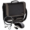 17.3-inch Citygear Miami Messenger Bundle - Includes Targus DEFCON CL Notebook Lock and Wireless Optical Mouse