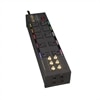 10-Outlet Home Theater Surge Protector - 3570 Joules, Tel/Ethernet/Coax
