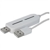 USB to USB Data Transfer Cable for Windows and Mac