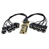16 Port Low Profile RS232 PCI Express Serial Card - Cable Included
