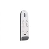 Belkin Inc 8-outlet Surge Protector with 6 ft Power Cord with Telephone Protection