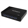 4 Port Black SuperSpeed USB 3.0 Hub