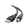 2m USB 2.0 A/B Cable - Black (6.5ft)
