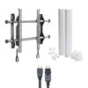 HDTV Starter Bundle include Mount for 26-inch-50-inch TV's, HDMI Cable and Cable Covers