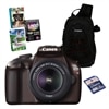 EOS Rebel T3 (BROWN) 12.2 MP CMOS Digital SLR Camera Bundle with 18-55mm DC Lens, Canon Case, 8GB SD Card and Photo Creativity Suite
