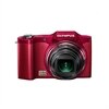 Olympus SZ-14 14MP Digital Camera with 24X Wide Angle Optical Zoom and 3D Image Capture – Red
