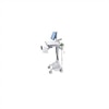 Ergotron StyleView EMR Cart with LCD Pivot, Powered - cart
