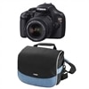 CANON EOS Rebel T3 12.2 MP CMOS Digital SLR Bundle With EF-S 18-55mm DC Lens and Canon Case - Black
