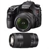 Sony Alpha SLTA57K 16.1 MP DSLR Bundle with 18-55mm and 75-300mm Zoom Lenses