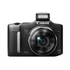 CANON CANADA INC. PowerShot SX160 IS 16.0 MP Digital Camera with 16x Wide-Angle Optical Image Stabilized Zoom and 3.0-Inch LCD (Black)