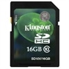 Kingston 16 GB Class 10 SDHC Flash Memory Card