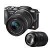 Panasonic Lumix GF5 Compact Interchangeable Lens Camera Bundle with 14-42mm Standard Zoom and 45-200mm Telephoto Zoom Lenses