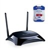 Verbatim Corporation TD-VG3631 300Mbps Wireless N VoIP ADSL2+ Modem Router Bundle with 64GB USB Flash Drive