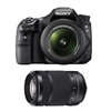 Sony Alpha SLTA58K 20.1 MP DSLR and 18-55mm Bundle with 55-300mm Zoom Lens