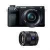 Sony NEX-6 16.1 MP Compact Interchangeable Lens Camera Bundle with SEL24F18Z Carl Zeiss 24mm F1.8 Lens