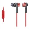 Sony Extra Bass In-Ear Headphones (MDRXB50APR) - Red