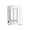 QNAP TS-231P - NAS server - 2 bays - SATA 6Gb/s - RAID 0, 1, JBOD - Gigabit Ethernet - iSCSI