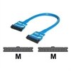 StarTech.com 18in Single Drive Round Floppy Cable - Floppy cable - 34 PIN IDC (F) - 34 PIN IDC (F) - 0.3 m - moulded, rounded - blue