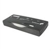 StarTech.com 2 Port Black PS/2 KVM Switch Kit with Cables - KVM switch - PS/2 - 2 x KVM port(s) - 1 local user - desktop