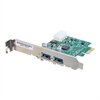 Cables To Go 2-Port USB 3.0 SuperSpeed PCI-E Card - USB adapter - PCI Express - USB, Hi-Speed USB, SuperSpeed USB 3.0 - 2 ports