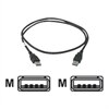 Cables to Go - USB cable - 4 PIN USB Type A (M) - 4 PIN USB Type A (M) - 1 m ( USB / Hi-Speed USB ) - black