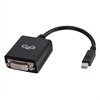C2G -mini-DisplayPort (M) - DVI-D (F) -21.6cm ( 8.5'' )- Black