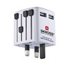 SKROSS World USB Charger - Power adapter - 10 Watt - 2 Output Connector(s)