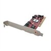 StarTech.com 4 Port PCI SATA RAID Controller Adapter Card - Storage controller (RAID) - 4 Channel - SATA 1.5Gb/s - 150 MBps - RAID 0, 1, 10, JBOD, 0+1 - PCI-X