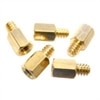 StarTech.com Metal Jackscrew Standoffs #6-32 - Jackscrew standoff - 0.4 cm (pack of 50 )