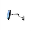 Ergotron LX Wall Mount LCD Arm - Mounting kit ( articulating arm, mounting base, extension brackets ) for LCD display - aluminium - screen size: up to 24" - mounting interface: 100 x 100 mm, 75 x 75 mm - wall-mountable