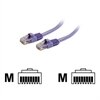 C2G - Patch cable - RJ-45 (M) - RJ-45 (M) - 2 m - CAT 5e - moulded, snagless - purple