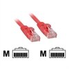 C2G Enhanced Cat5E 350MHz Snagless Patch Cable - Patch cable - RJ-45 (M) - RJ-45 (M) - 1 m - CAT 5e - moulded, stranded, snagless, booted - red