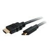 C2G Value Series High Speed with Ethernet HDMI Mini Cable - Video / audio / network cable - HDMI - 19 pin HDMI (M) - 19 pin mini HDMI (M) - 2 m - black