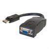 C2G DisplayPort 1.1 to VGA Adapter Cable - VGA adapter - DisplayPort (M) - HD-15 (F) - 20 cm ( DisplayPort 1.1 ) - moulded - black