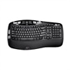 Logitech Wireless Keyboard K350 - Keyboard - 2.4 GHz - UK - black