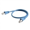 C2G - Patch cable ( DTE ) - RJ-45 (M) - RJ-45 (M) - 7 m - screened shielded twisted pair (SSTP) - CAT 6a - snagless - blue