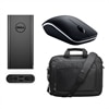 Dell Power Companion (18,000mAh), USB Multiport Adapter, 14” Bag, and Mouse Bundle