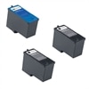Dell 968 3 Pack: 2 x High Capacity Black Ink Cartridges; 1 x High Capacity Color Ink Cartridge