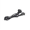 2-Wire Flat US Power Cord for Select Dell Projectors / Inspiron / Latitude / Studio / Vostro / XPS Laptops / Precision Mobile WorkStations