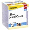 Slim Clear CD Jewel Cases - 30 Pack
