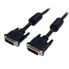 DVI-I Single Link Digital Analog Monitor Cable M/M - 6 ft