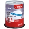 700 MB 52X White Inkjet Printable CD-R - 100-Pack Spindle