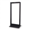 2-Post 24U Black Rack - 19 inch