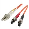 LC - ST Multimode 62.5/125 Fiber Patch Cable - 3.28 ft