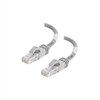CablesToGo RJ-45 Male to Male CAT6 Snagless Gray Patch Cable - 1 ft