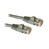 CablesToGo CAT5e 350 MHz RJ-45 Male to Male  Snagless Gray Patch Cable - 25 ft