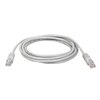 RJ45 M/M Cat5e Molded Gray Patch Cable - 15 ft