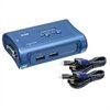 2-Port USB / VGA/SVGA 15-pin HDB Connectors KVM switch