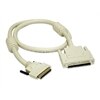 LVD/SE VHDCI 68-pin Male to SCSI-3 MD68 Male Cable - 6 ft