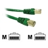 PATCH CABLE RJ-45M/RJ-45M 5FT STP GRN